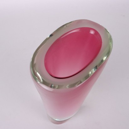 jarrón de cristal de murano