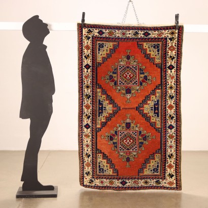 antiquariato, tappeto, antiquariato tappeti, tappeto antico, tappeto di antiquariato, tappeto neoclassico, tappeto del 900,Tappeto Kazak - Turchia