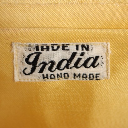 Vintage Abendtasche Satin Indien 1970er-1980er