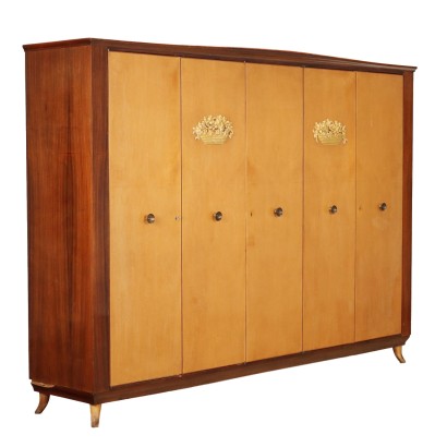 modernariato, modernariato di design, armadio, armadio modernariato, armadio di modernariato, armadio italiano, armadio vintage, armadio anni '60, armadio design anni 60,Mobile Armadio Anni 40