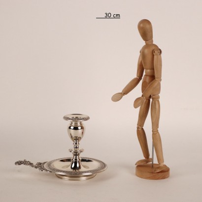 Bugia en Plata Fabricación Pampaloni F