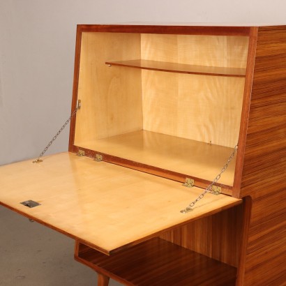 arte moderno, diseño de arte moderno, aparador, aparador de arte moderno, aparador de arte moderno, aparador italiano, aparador vintage, aparador de los años 60, aparador de diseño de los años 60, gabinete con solapa de los años 50