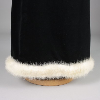 Jupe Velours Taille S Italie Années 1970-1980