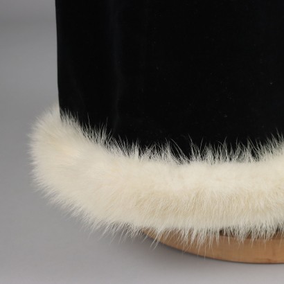 Jupe Velours Taille S Italie Années 1970-1980