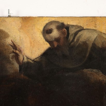 Dipinto con sant'Antonio che Pr,Sant'Antonio che predica ai con