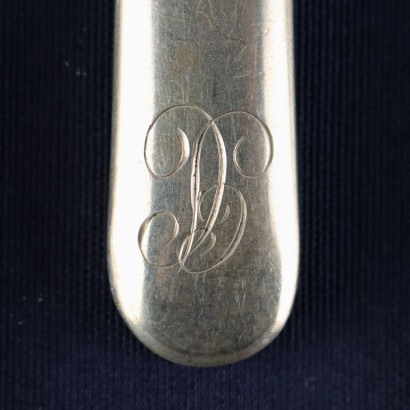 antiquariato, oggettistica, antiquariato oggettistica, oggettistica antica, oggettistica antica italiana, oggettistica di antiquariato, oggettistica neoclassico, oggettistica del 800,Servizio di Posate in Argento