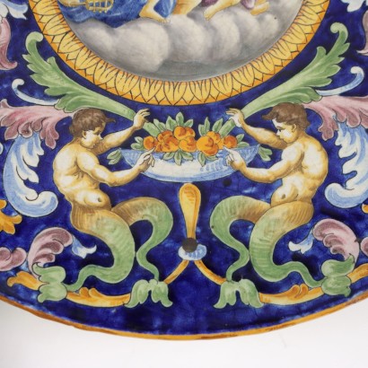 antiquariato, piatto, antiquariato piatti, piatto antico, piatto antico italiano, piatto di antiquariato, piatto neoclassico, piatto del 800,Coppia di Piatti da Parata in Stile