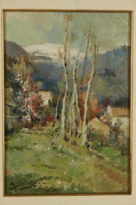 Giuseppe Solenghi: olio su tela_9733 arte, arte 900, arte novecento, giuseppe solenghi, olio su tela giuseppe solenghi