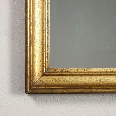 Specchiera in Legno Dorato