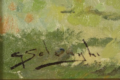 Giuseppe Solenghi: olio su tela_9734 arte, arte 900, arte novecento, giuseppe solenghi, olio su tela giuseppe solenghi