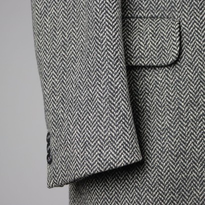 Vintage Coat Aquascutum Wool United Kingdom 1970s-1980s