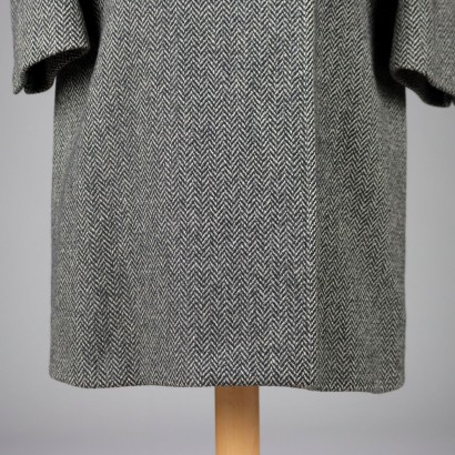 Vintage Coat Aquascutum Wool United Kingdom 1970s-1980s
