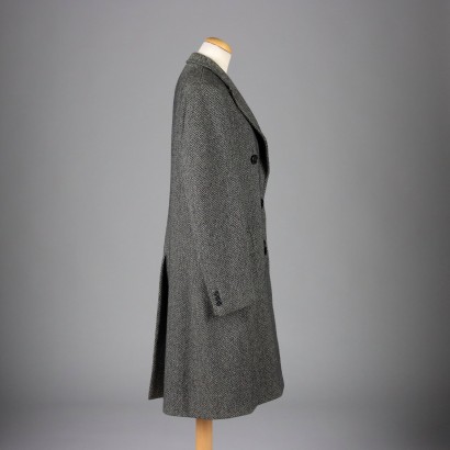 Vintage Coat Aquascutum Wool United Kingdom 1970s-1980s