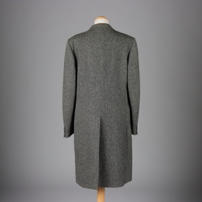 Vintage Coat Aquascutum Wool United Kingdom 1970s-1980s