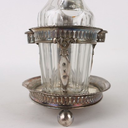 antigüedades, servicio de mesa, servicio de mesa antigüedades, servicio de mesa antiguo, servicio de mesa italiano antiguo, servicio de mesa antiguo, servicio de mesa neoclásico, servicio de mesa del siglo XIX, aceitera de plata, fabricación de Milán