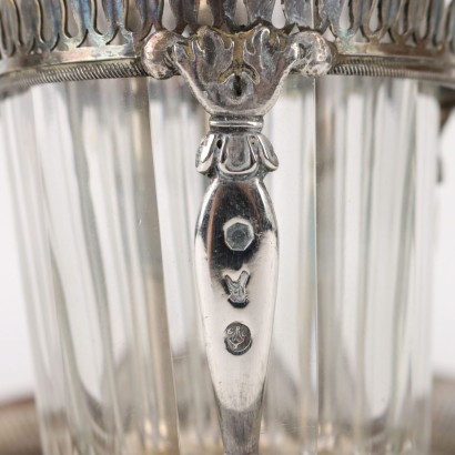antigüedades, servicio de mesa, servicio de mesa antigüedades, servicio de mesa antiguo, servicio de mesa italiano antiguo, servicio de mesa antiguo, servicio de mesa neoclásico, servicio de mesa del siglo XIX, aceitera de plata, fabricación de Milán