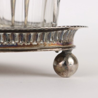 antigüedades, servicio de mesa, servicio de mesa antigüedades, servicio de mesa antiguo, servicio de mesa italiano antiguo, servicio de mesa antiguo, servicio de mesa neoclásico, servicio de mesa del siglo XIX, aceitera de plata, fabricación de Milán