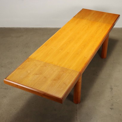 Extendable Table Beech Italy 1980s