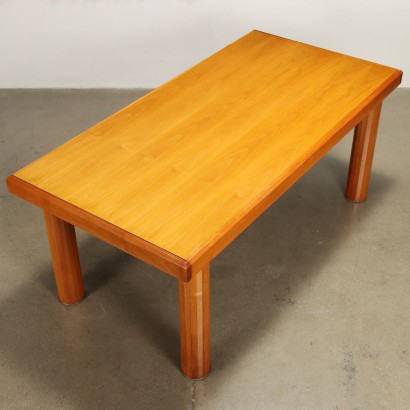 Extendable Table Beech Italy 1980s