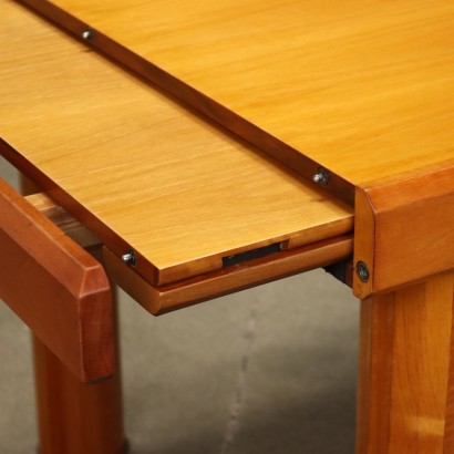 Extendable Table Beech Italy 1980s