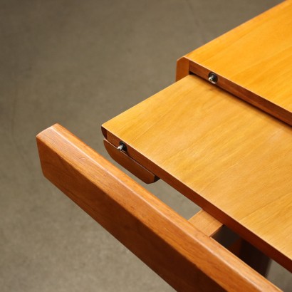 Extendable Table Beech Italy 1980s