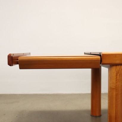 Extendable Table Beech Italy 1980s