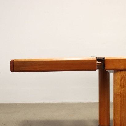 Extendable Table Beech Italy 1980s