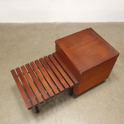 modernariato, modernariato di design, sedia, sedia modernariato, sedia di modernariato, sedia italiana, sedia vintage, sedia anni '60, sedia design anni 60,Panca con Contenitore Anni 60