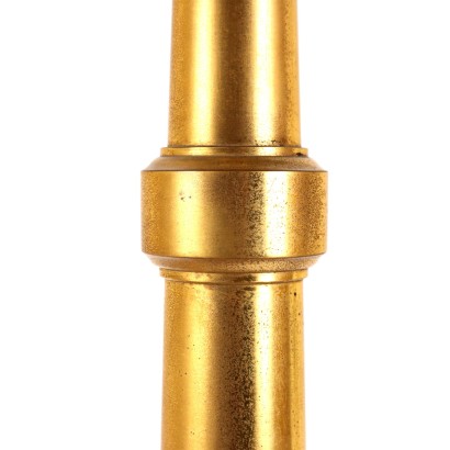 antigüedades, candelero, candelero antiguo, candelero antiguo, candelero italiano antiguo, candelero antiguo, candelero neoclásico, candelero del siglo XIX, pareja de candelabros en bronce dorado