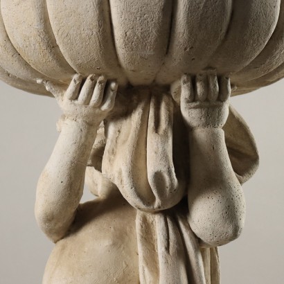 Jardinière Ciment Italie XXe Siècle