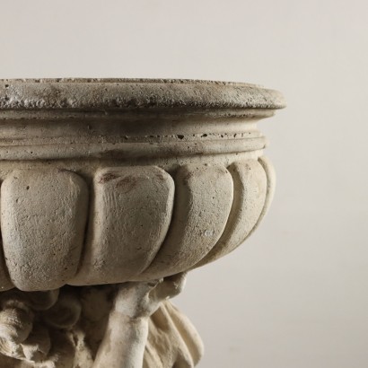 Jardinière Ciment Italie XXe Siècle