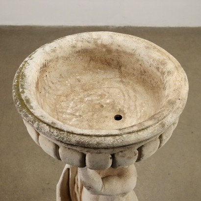antiquariato, arredo giardino, antiquariato arredi giardino, arredo giardino antico, arredo giardino antico italiano, arredo giardino di antiquariato, arredo giardino neoclassico, arredo giardino del 800,Fioriera con Putto a Tuttotondo