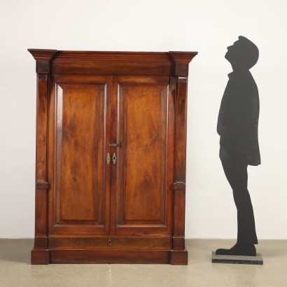 Cupboard Restoration Walnut Italy XIX Century