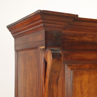 Cupboard Restoration Walnut Italy XIX Century