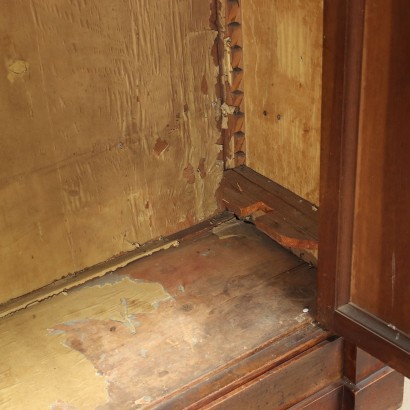 Cupboard Restoration Walnut Italy XIX Century