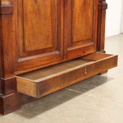 Cupboard Restoration Walnut Italy XIX Century
