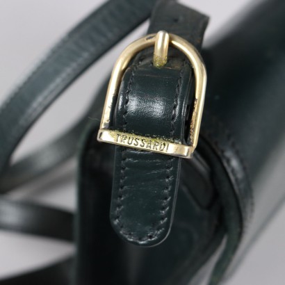 Sac Vintage Trussardi Cuir Italie Années 1990