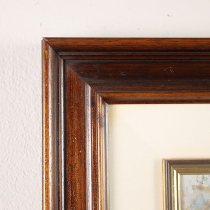 O. Curandai Öl auf Leinwand Italien XX Jhd