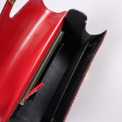 Sac Vintage Cuir de Reptile Italie Années 1950