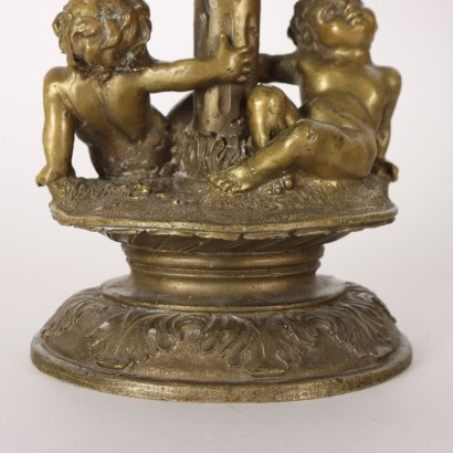 Protector contra salpicaduras en bronce y cerámica