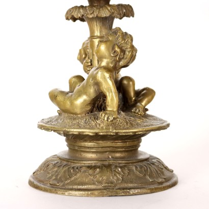Protector contra salpicaduras en bronce y cerámica