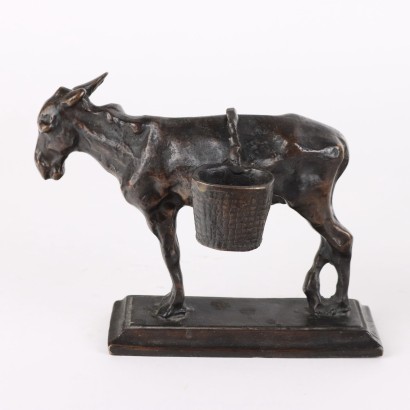 antiquariato, bronzo, antiquariato bronzi, bronzo antico, bronzo antico italiano, bronzo di antiquariato, bronzo neoclassico, bronzo del 800,Asinello in Bronzo