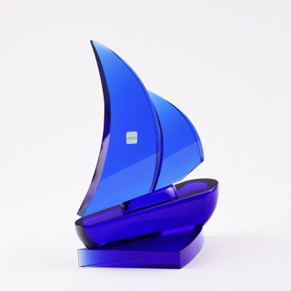 Barca in Cristallo di Sèvres