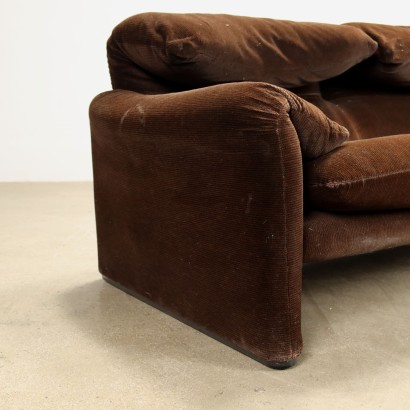 Sofa Maralunga Style Italy 1980s