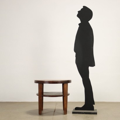 Tavolino da centro Anni 40 | Modernariato Tavoli con doppio piano_978003 Tavolino Anni 40