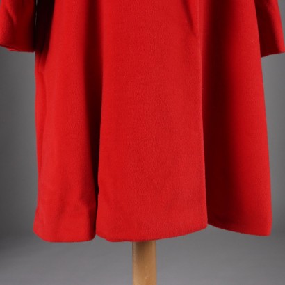 Cappotto Vintage Rosso Les Copains