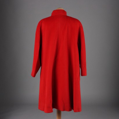 Cappotto Vintage Rosso Les Copains