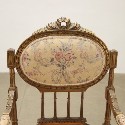 antiquariato, poltrona, antiquariato poltrone, poltrona antica, poltrona antica italiana, poltrona di antiquariato, poltrona neoclassica, poltrona del 800,Quattro Sedute in Stile Neoclassico