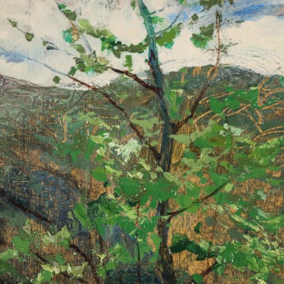 Gemälde von Lodovico Cavaleri, Landschaft, Ludovico Cavaleri, Ludovico Cavaleri, Ludovico Cavaleri, Ludovico Cavaleri