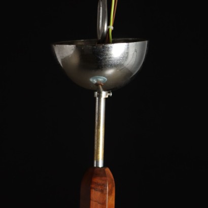 modernariato, modernariato di design, lampadario, lampadario modernariato, lampadario di modernariato, lampadario italiano, lampadario vintage, lampadario anni '60, lampadario design anni 60,Lampada Anni 40